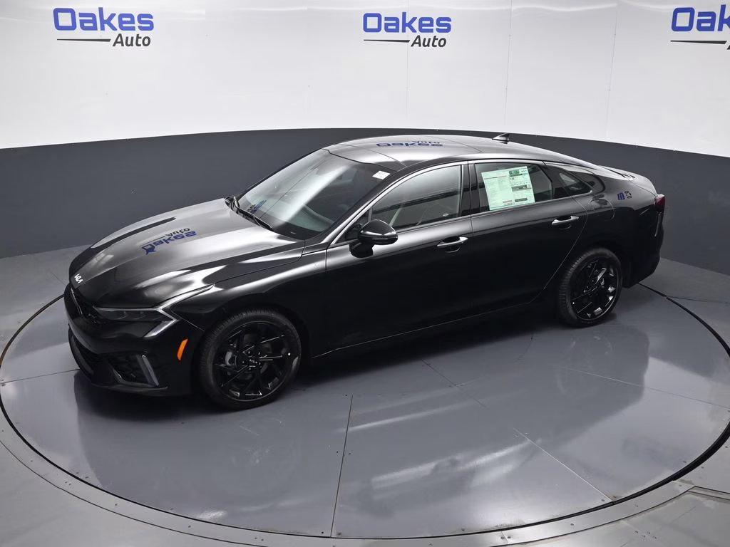 2026 Aurora Black Pearl Kia K5 GT-Line FWD Sedan