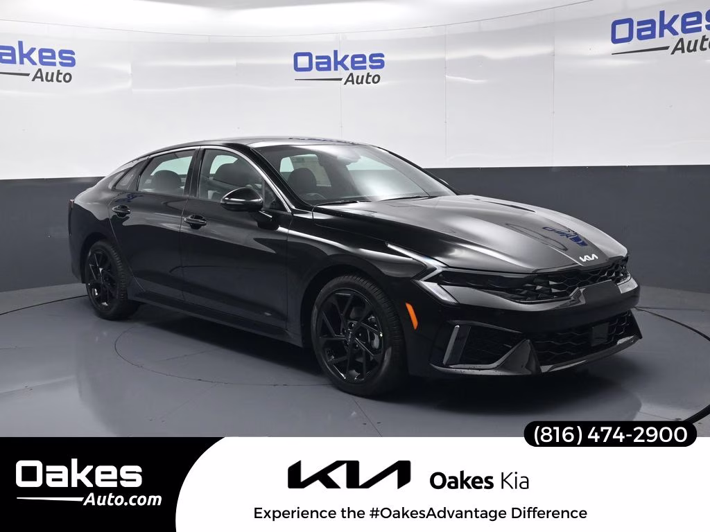 2026 Aurora Black Pearl Kia K5 GT-Line FWD Sedan