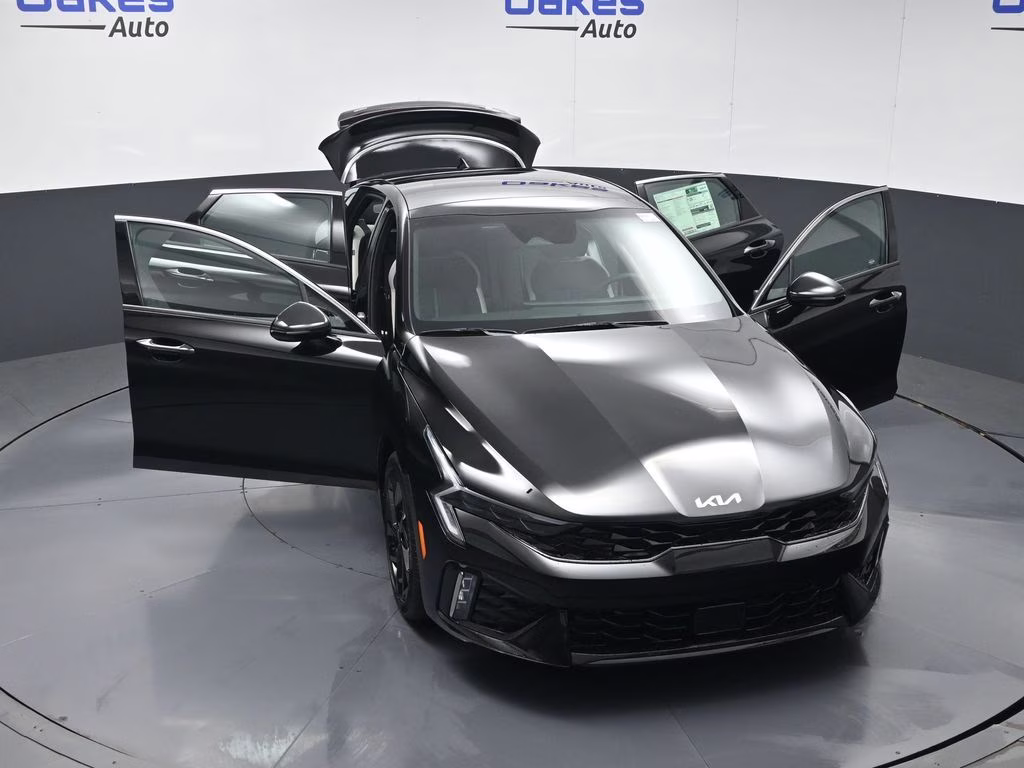 2026 Aurora Black Pearl Kia K5 GT-Line FWD Sedan