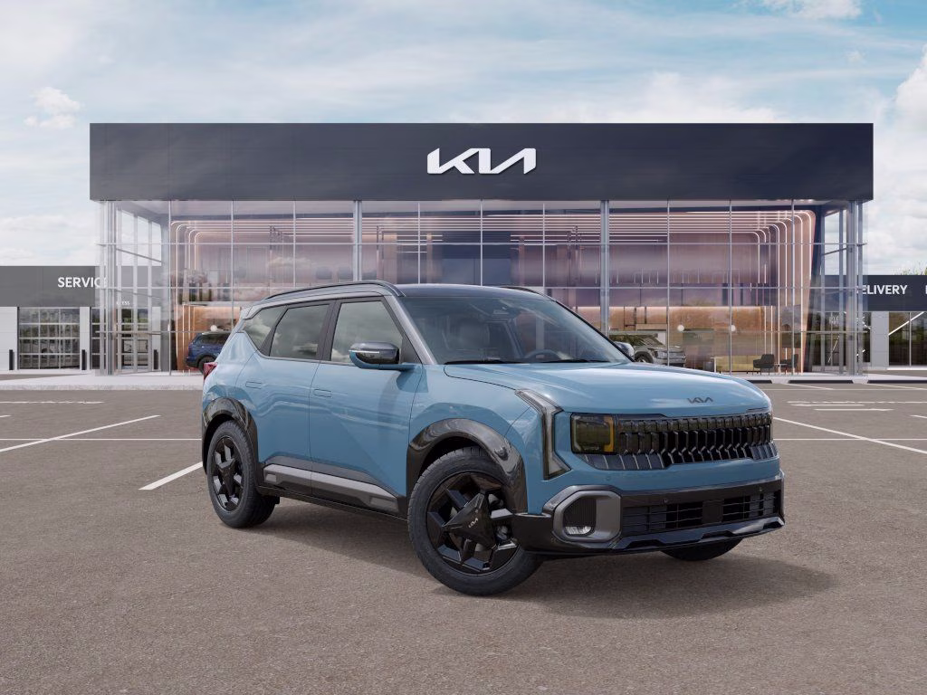 2027 Frost Blue Kia Seltos X-Line AWD SUV