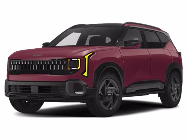 2027 Magma Red Matte Kia Seltos X-Line AWD SUV