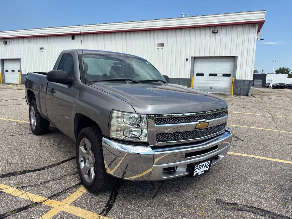 2012 Graystone Metallic Chevrolet Silverado 1500 Work Truck 4X4 Truck