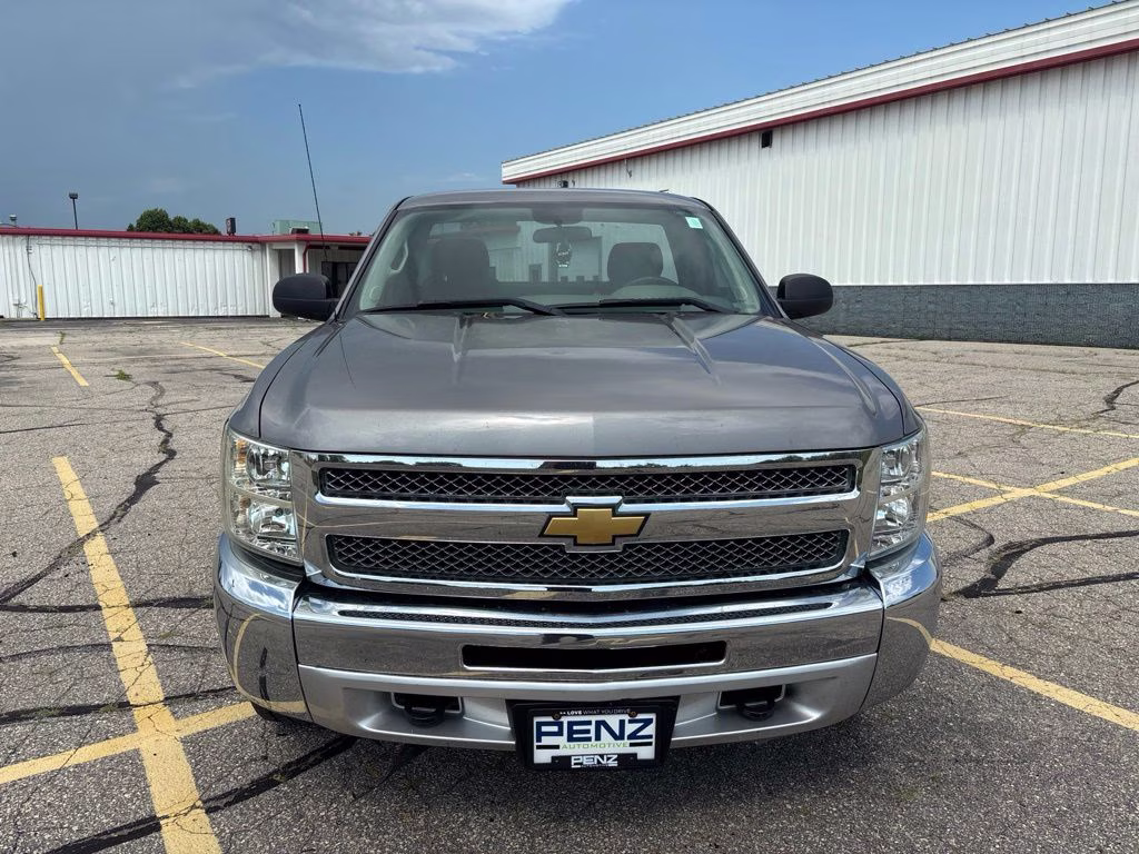 2012 Graystone Metallic Chevrolet Silverado 1500 Work Truck 4X4 Truck