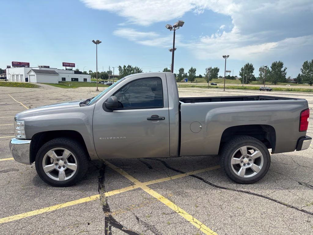 2012 Graystone Metallic Chevrolet Silverado 1500 Work Truck 4X4 Truck