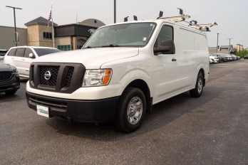 2021 Glacier White Nissan NV2500 HD SV RWD Van