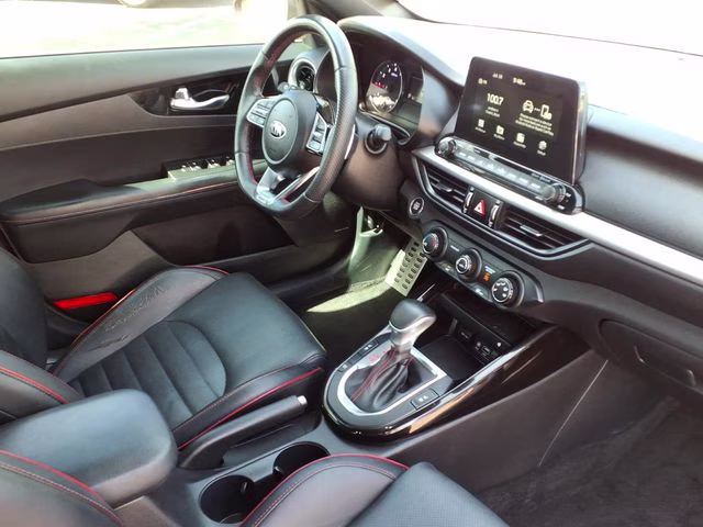 2021 Currant Red Kia Forte GT FWD Sedan