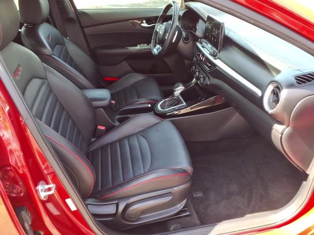 2021 Currant Red Kia Forte GT FWD Sedan