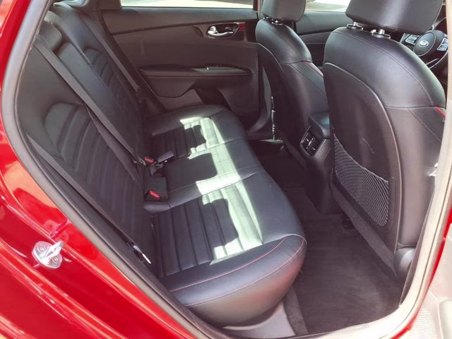 2021 Currant Red Kia Forte GT FWD Sedan