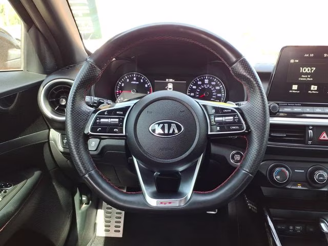 2021 Currant Red Kia Forte GT FWD Sedan