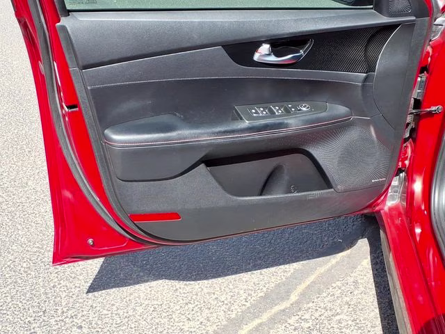 2021 Currant Red Kia Forte GT FWD Sedan
