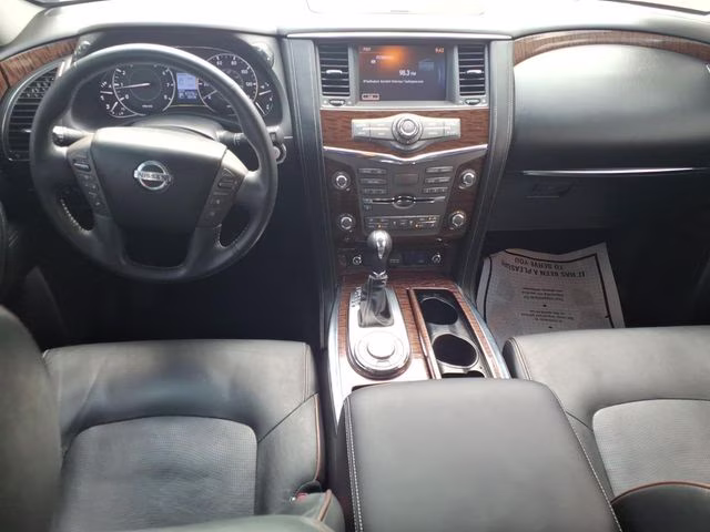 2017 Gun Metallic Nissan Armada Platinum RWD SUV