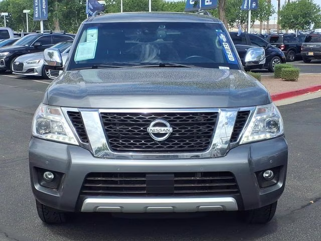 2017 Gun Metallic Nissan Armada Platinum RWD SUV