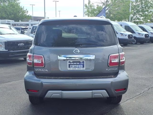 2017 Gun Metallic Nissan Armada Platinum RWD SUV
