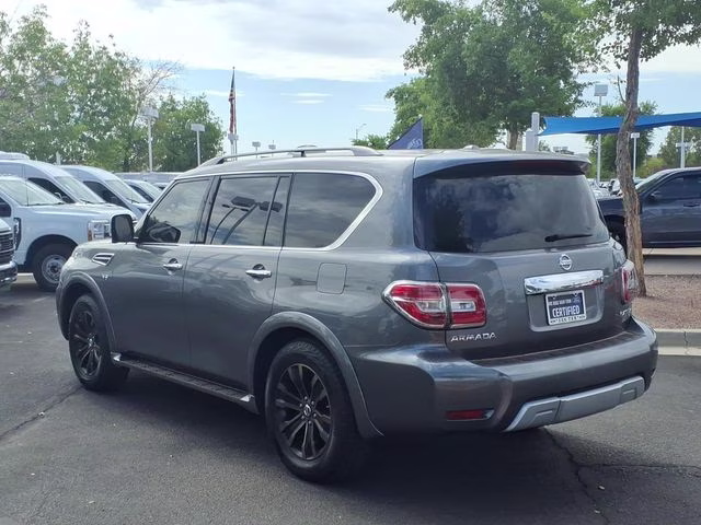 2017 Gun Metallic Nissan Armada Platinum RWD SUV