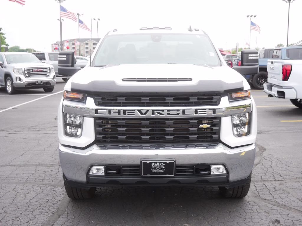 2022 Summit White Chevrolet Silverado 3500HD LT w/ 1LT & Convenience Pckg 4X4 Truck