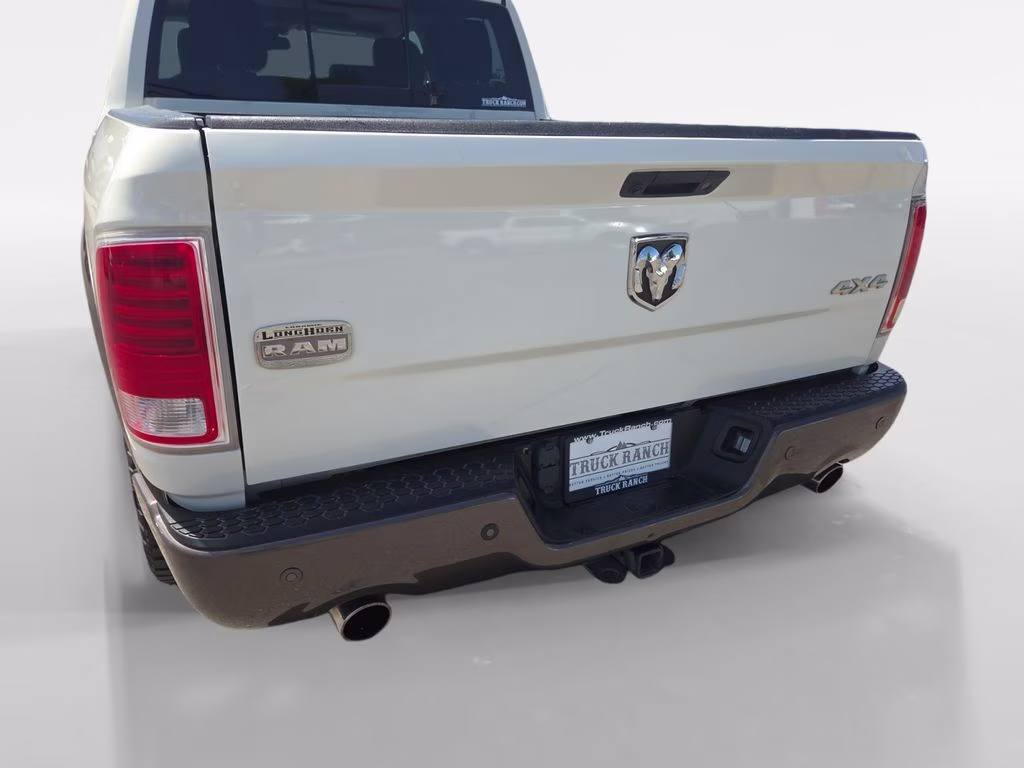 2017 Pearl White Ram 1500 Laramie Longhorn 4X4 Truck