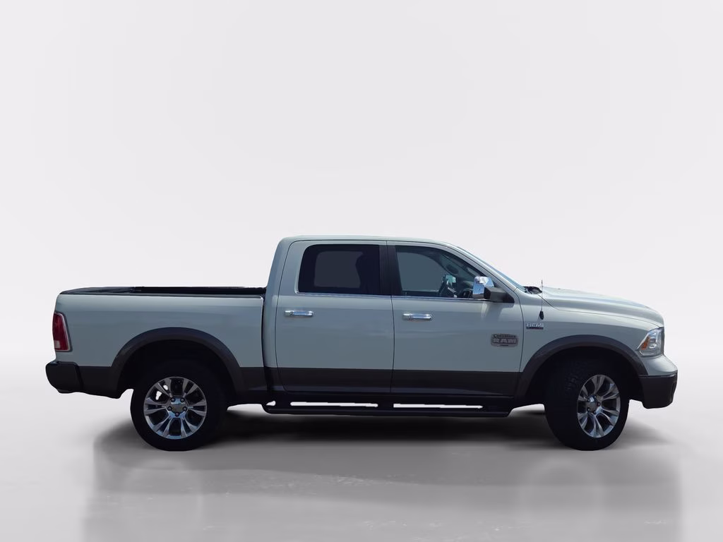 2017 Pearl White Ram 1500 Laramie Longhorn 4X4 Truck
