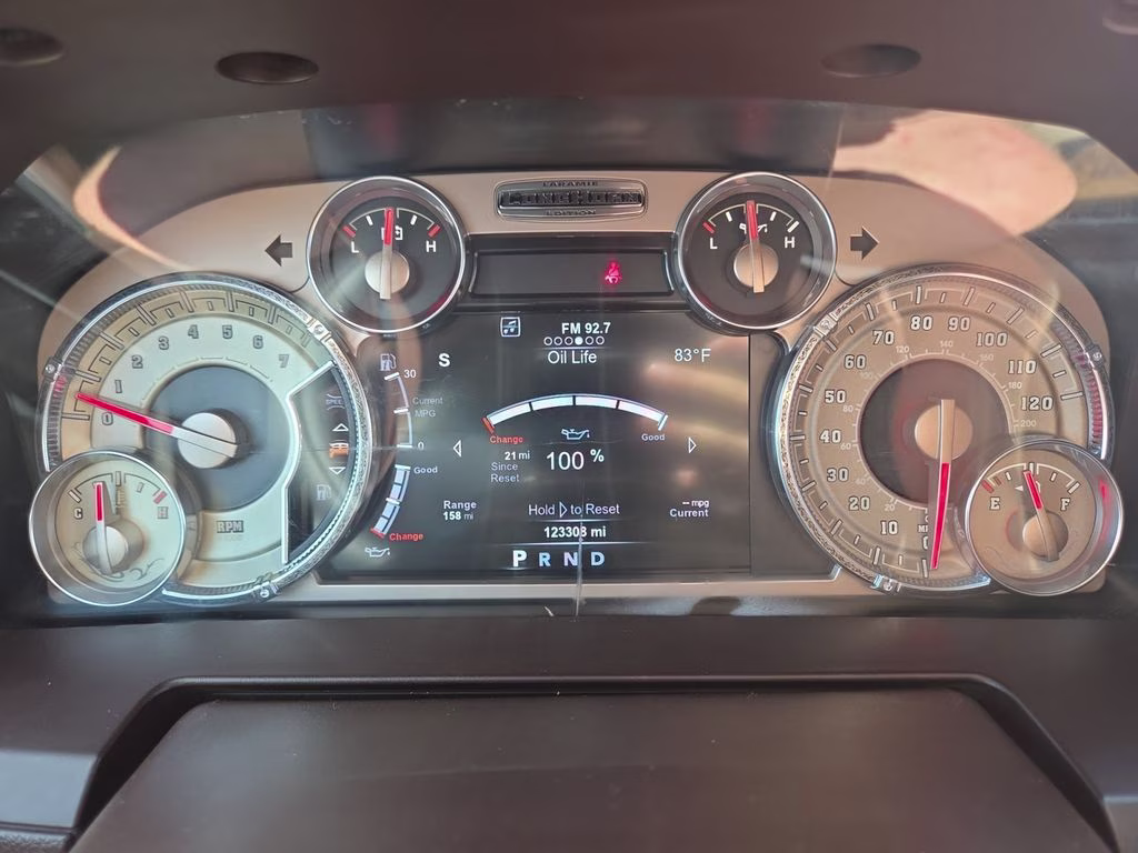 2017 Pearl White Ram 1500 Laramie Longhorn 4X4 Truck