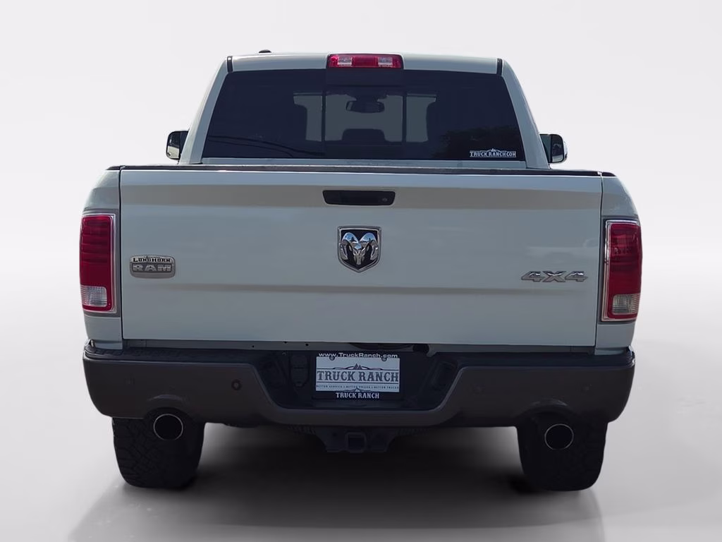 2017 Pearl White Ram 1500 Laramie Longhorn 4X4 Truck