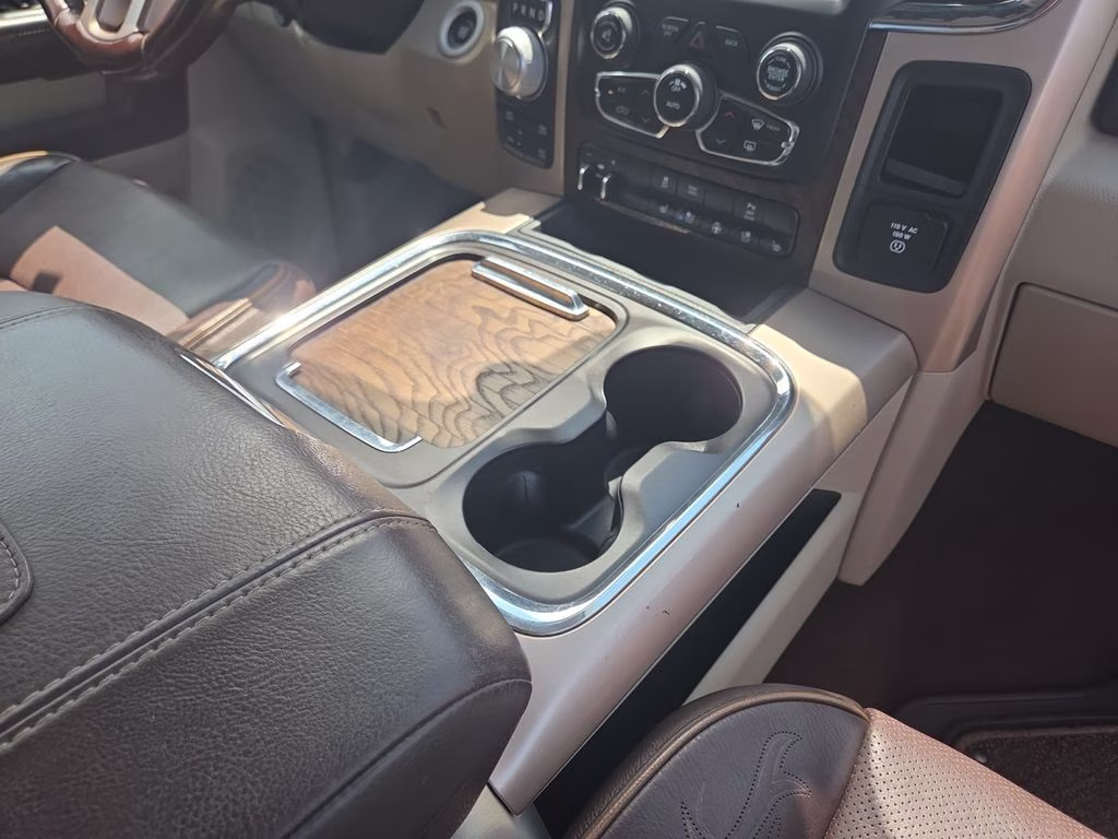 2017 Pearl White Ram 1500 Laramie Longhorn 4X4 Truck