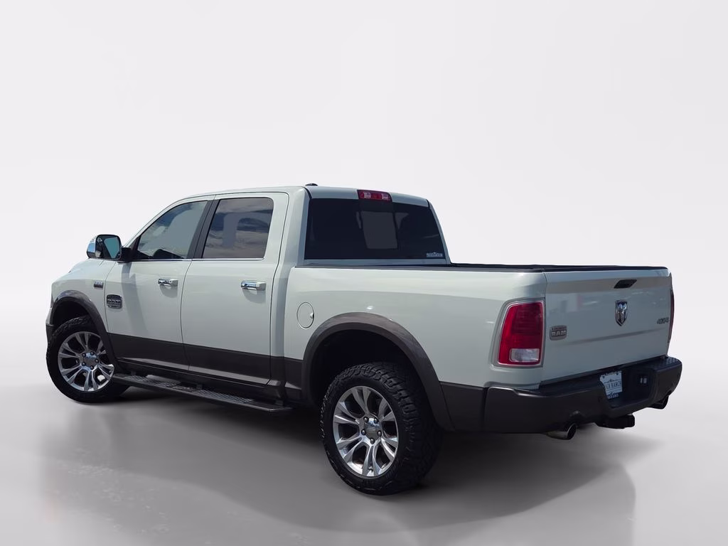 2017 Pearl White Ram 1500 Laramie Longhorn 4X4 Truck
