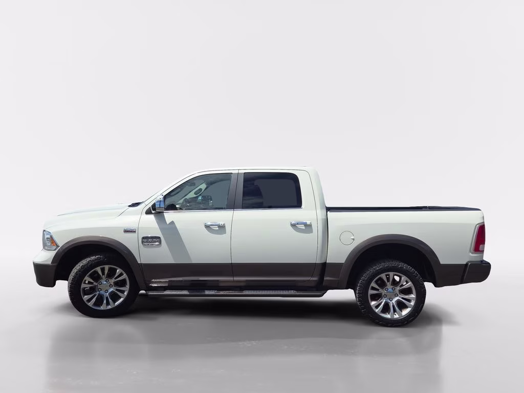 2017 Pearl White Ram 1500 Laramie Longhorn 4X4 Truck