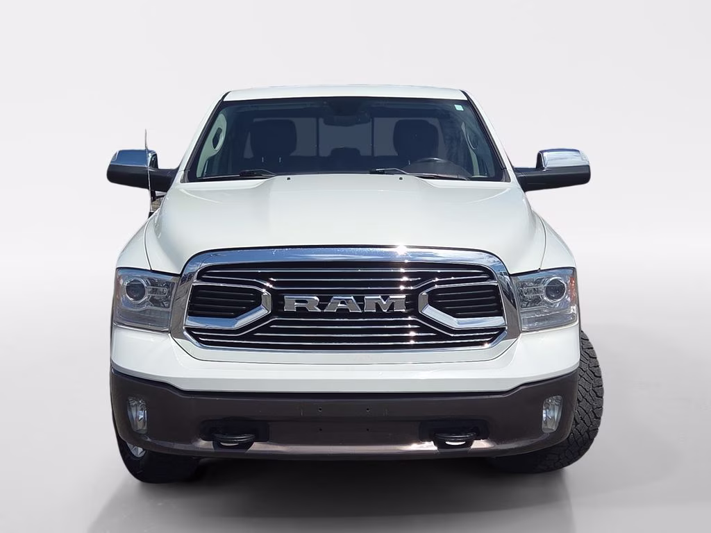 2017 Pearl White Ram 1500 Laramie Longhorn 4X4 Truck