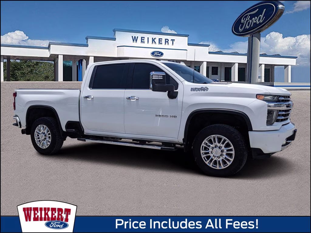 2020 Summit White Chevrolet Silverado 3500HD High Country 4X4 Truck