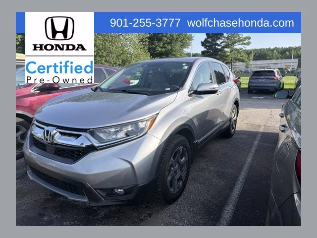 2019 Lunar Silver Metallic Honda CR-V EX-L AWD SUV