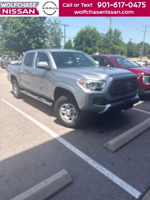 2020 Silver Sky Metallic Toyota Tacoma SR 4X4 Truck