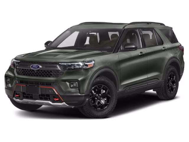 2022 Green Metallic Ford Explorer Timberline 4X4 SUV