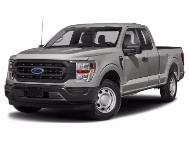 2023 Silver Metallic Ford F-150 XL 4X4 Truck