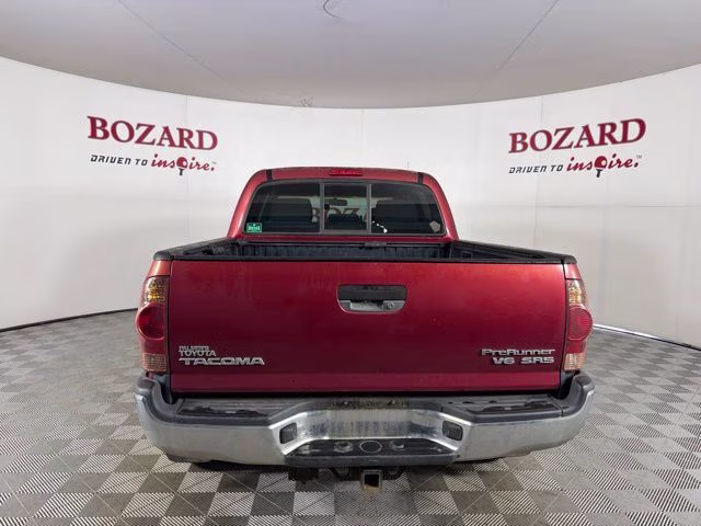 2008 Impulse Red Pearl Toyota Tacoma PreRunner V6 RWD Truck