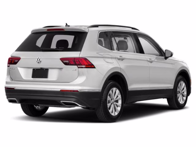 2020 White Volkswagen Tiguan 2.0T SE FWD SUV