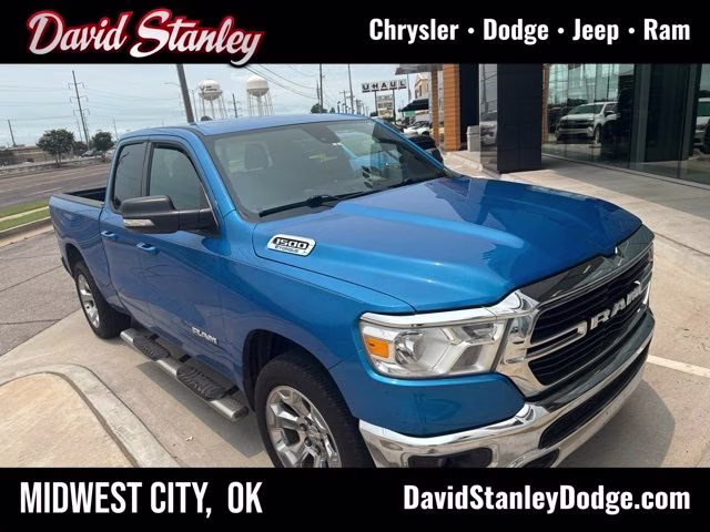 2021 Hydro Blue Pearlcoat Ram 1500 Big Horn/Lone Star RWD Truck