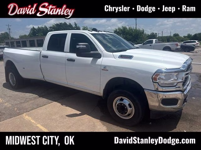 2024 Bright White Clearcoat Ram 3500 Tradesman 4X4 Truck