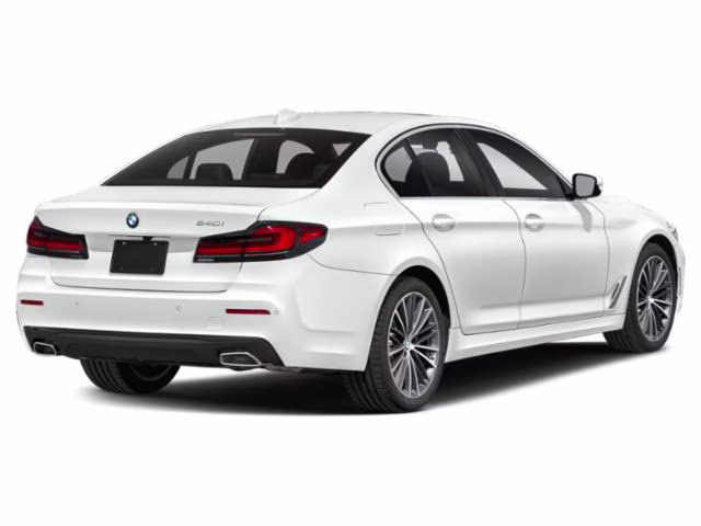 2023 Alpine White BMW 5 Series 540i RWD Sedan