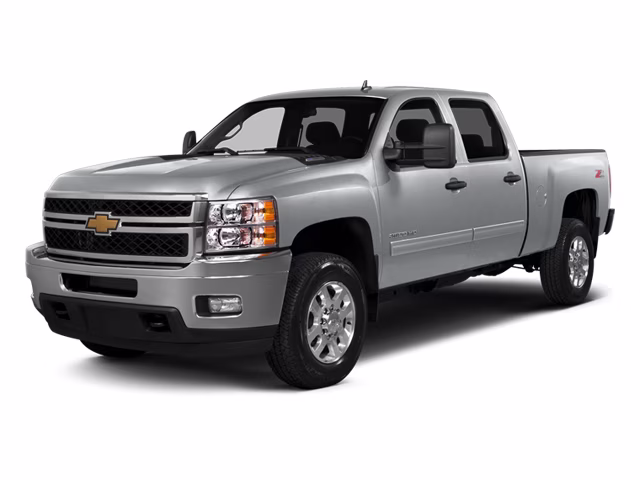 2014 Silver Ice Metallic Chevrolet Silverado 2500HD LT 4X4 Truck