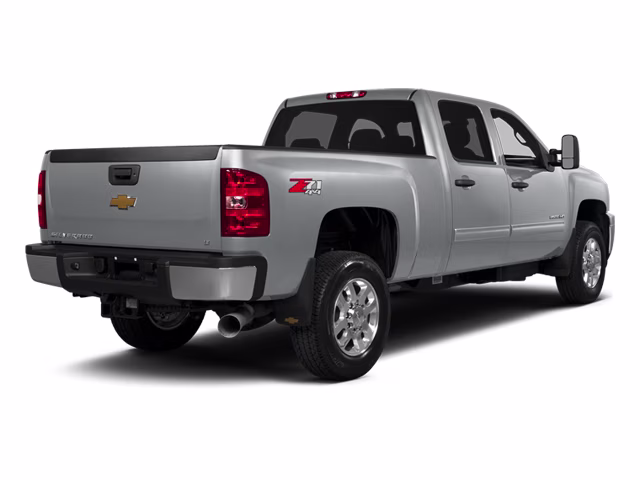 2014 Silver Ice Metallic Chevrolet Silverado 2500HD LT 4X4 Truck