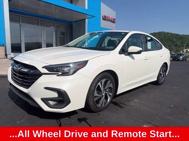 2023 Crystal White Pearl Subaru Legacy Premium AWD Sedan