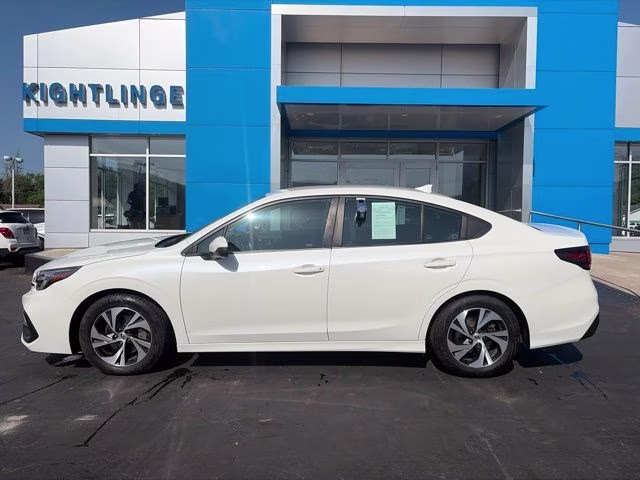 2023 Crystal White Pearl Subaru Legacy Premium AWD Sedan