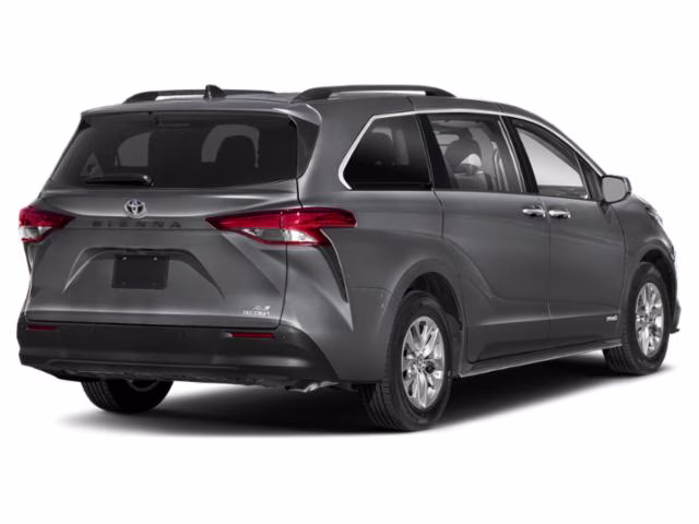 2021 Predawn Gray Mica Toyota Sienna XLE AWD Van