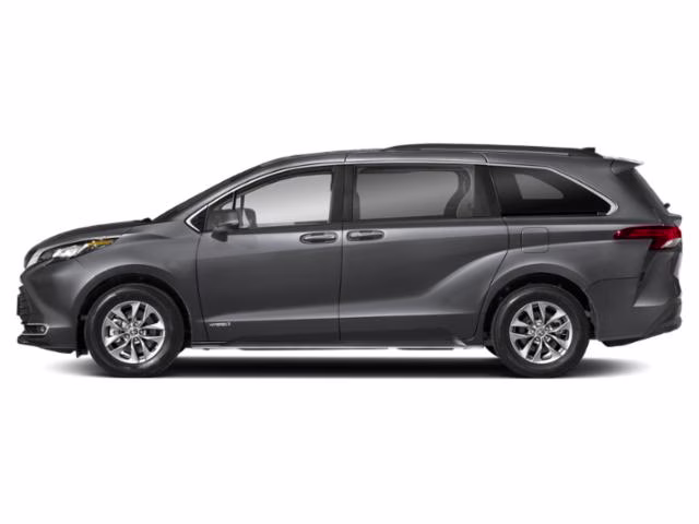 2021 Predawn Gray Mica Toyota Sienna XLE AWD Van