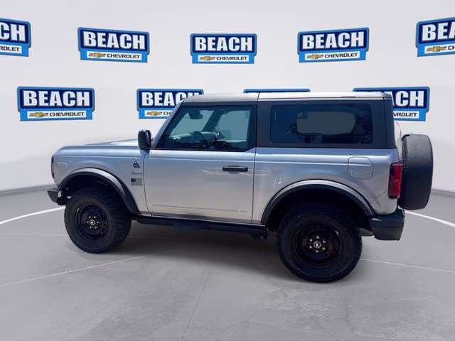 2021 Silver Metallic Ford Bronco Black Diamond 4X4 SUV