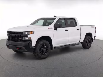 2022 Summit White Chevrolet Silverado 1500 LTD Custom Trail Boss 4X4 Truck