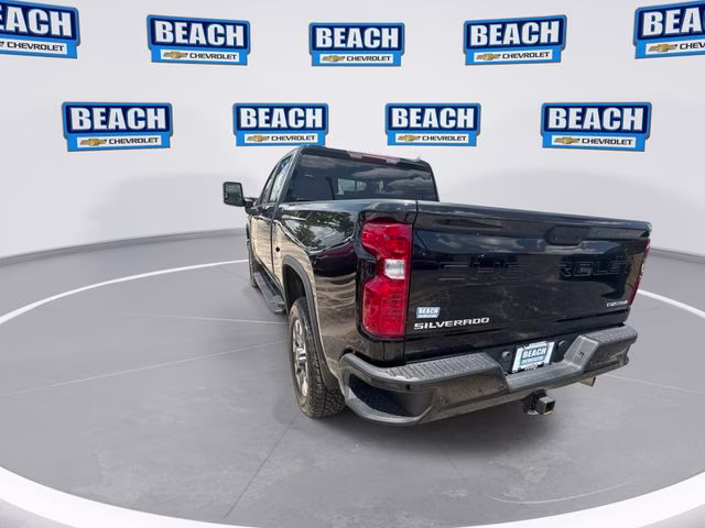 2024 Black Chevrolet Silverado 2500HD Custom 4X4 Truck