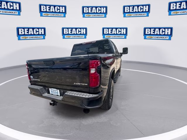 2024 Black Chevrolet Silverado 2500HD Custom 4X4 Truck