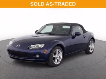 2007 Stormy Blue Mica Mazda Miata Sport RWD Convertible