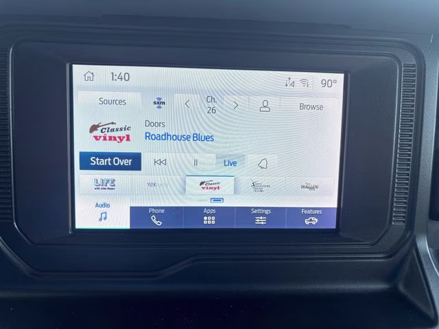 2021 Silver Metallic Ford Bronco Black Diamond 4X4 SUV