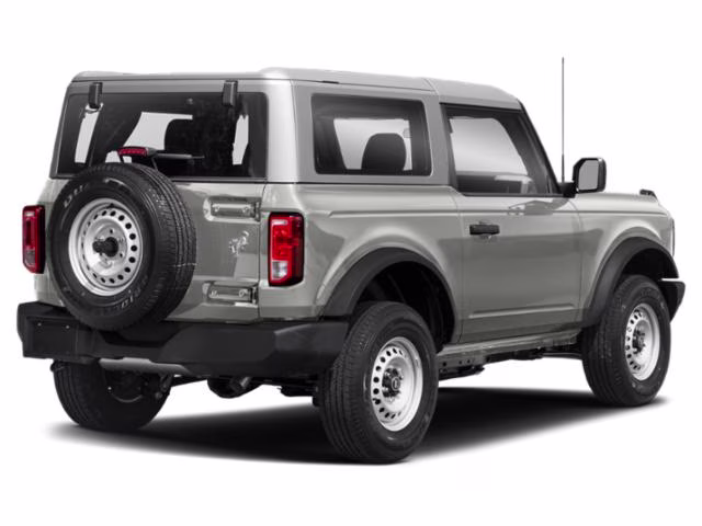 2021 Silver Metallic Ford Bronco Black Diamond 4X4 SUV